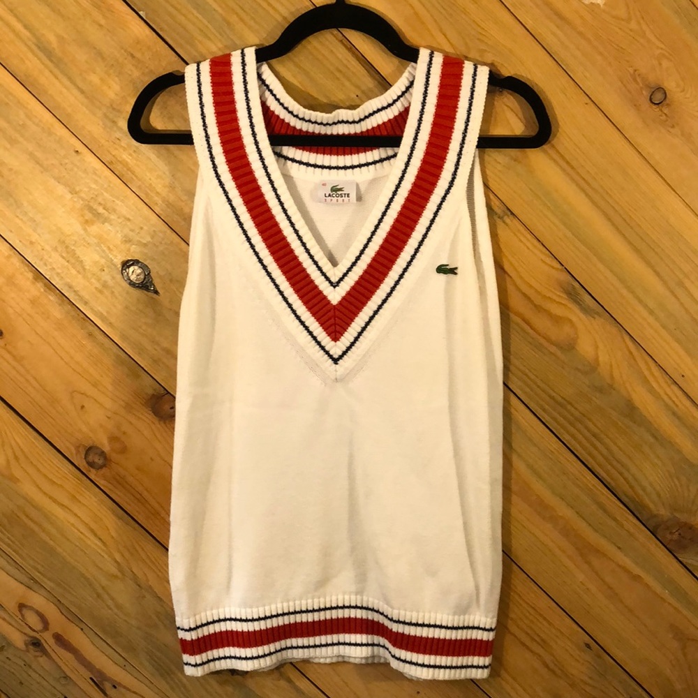 Lacoste sweater vest
